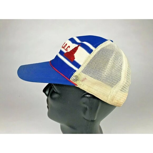 Washington DC White Blue Adjustable‎ Snapback Baseball Hat Cap One Size Fits All - Picture 4 of 6